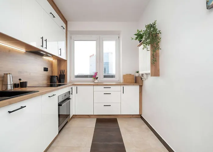 Family In Center With Air Conditioning And View By Renters Appartement Rzeszów